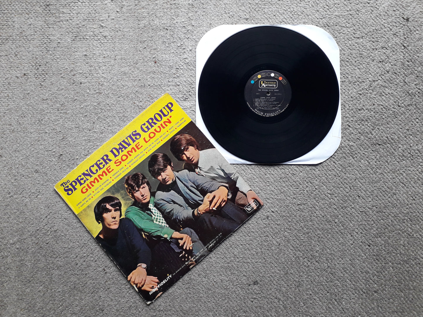 Spencer Davis Group-Gimme Some Lovin' LP (UAL 3578)