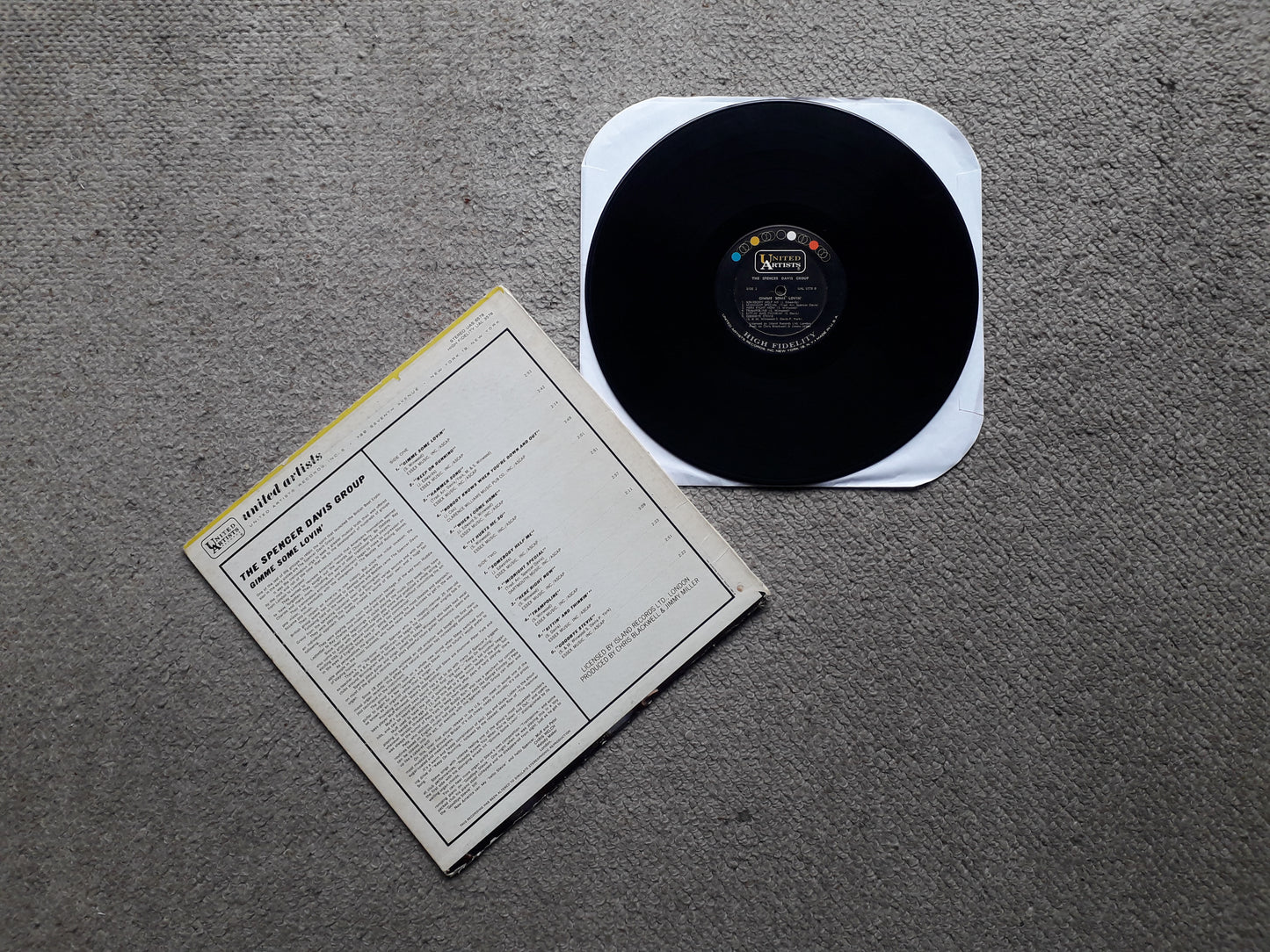 Spencer Davis Group-Gimme Some Lovin' LP (UAL 3578)