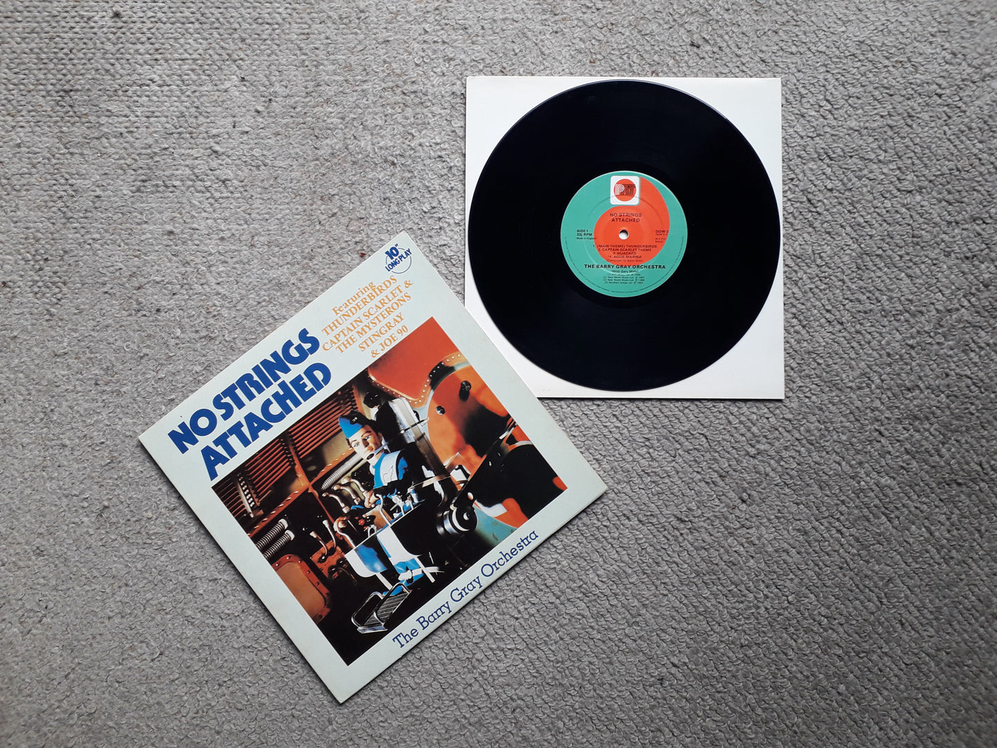 The Barry Gray Orchestra‎–No Strings Attached 10" LP (DOW3)