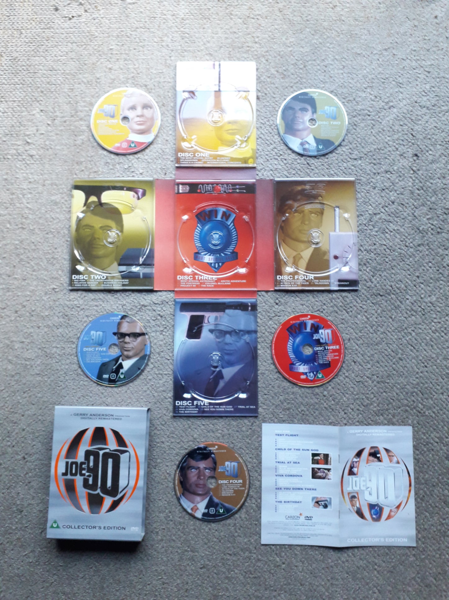 Joe 90 Collector's Edition Five DVD Box Set