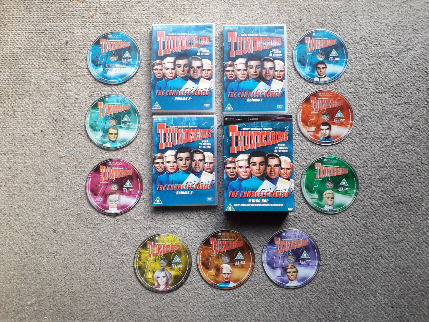 Thunderbirds The Complete Series Nine DVD Box Set