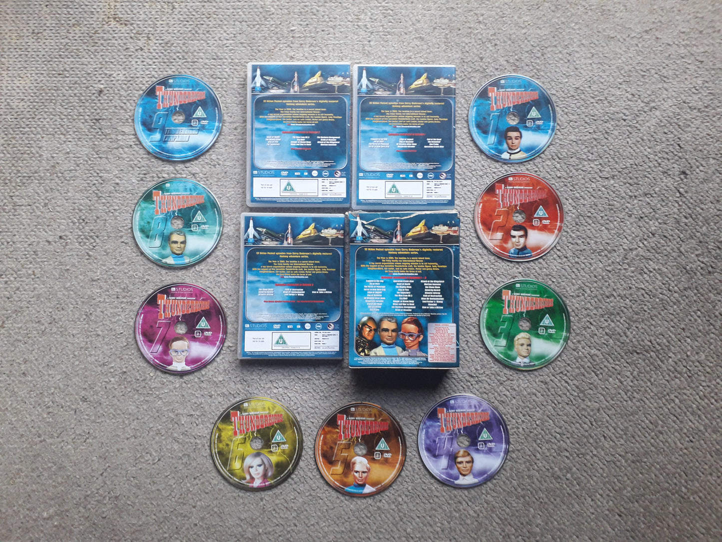 Thunderbirds The Complete Series Nine DVD Box Set