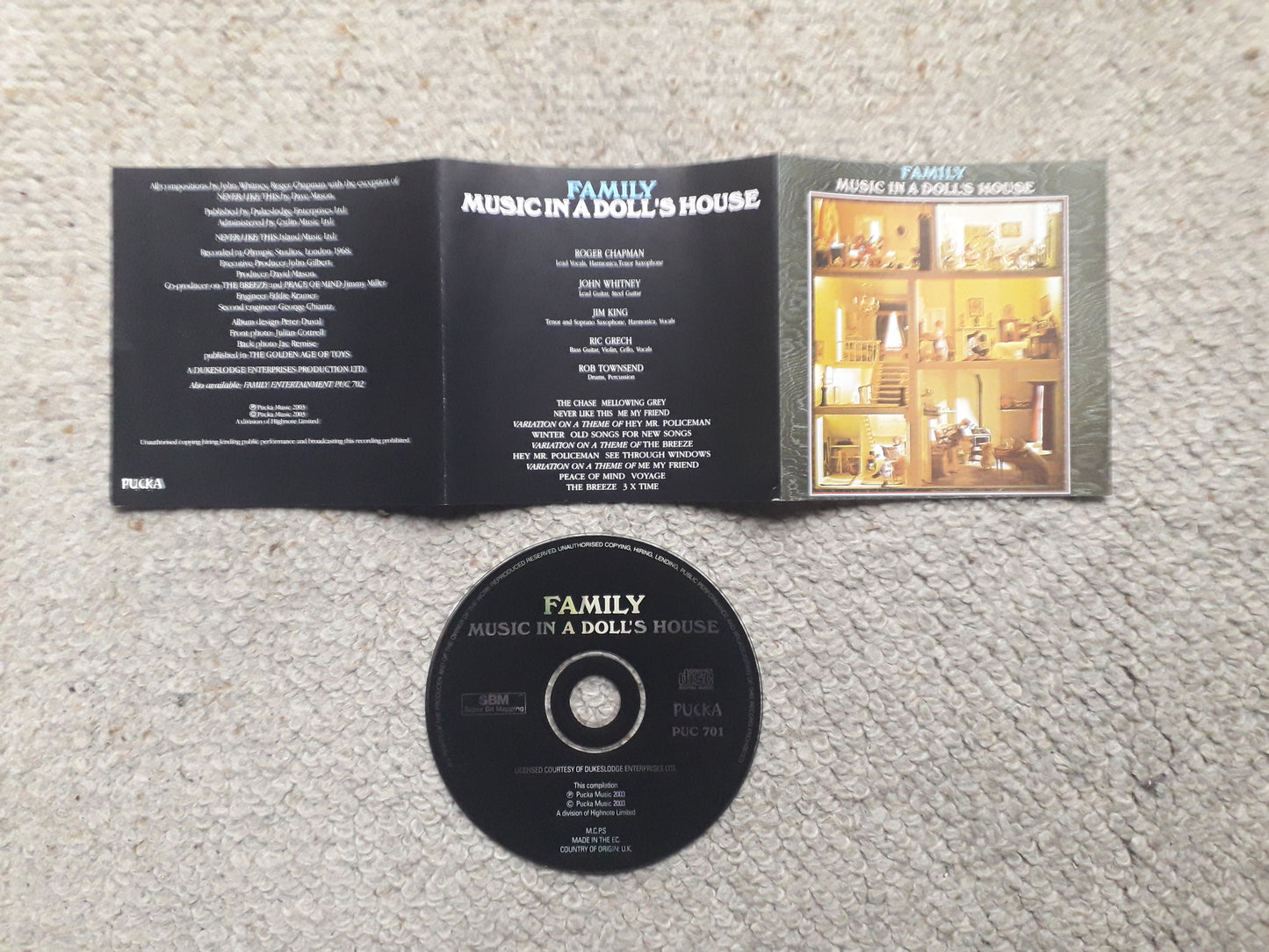 Family-Music In A Doll's House CD (PUC 701)