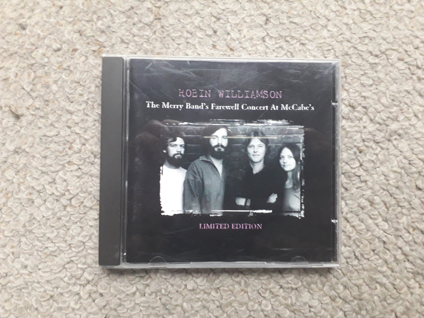 Robin Williamson-The Merry Band's Farewell Concert At McCabe's CD (PWMD5001)