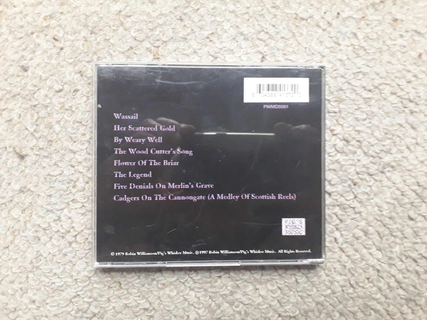 Robin Williamson-The Merry Band's Farewell Concert At McCabe's CD (PWMD5001)