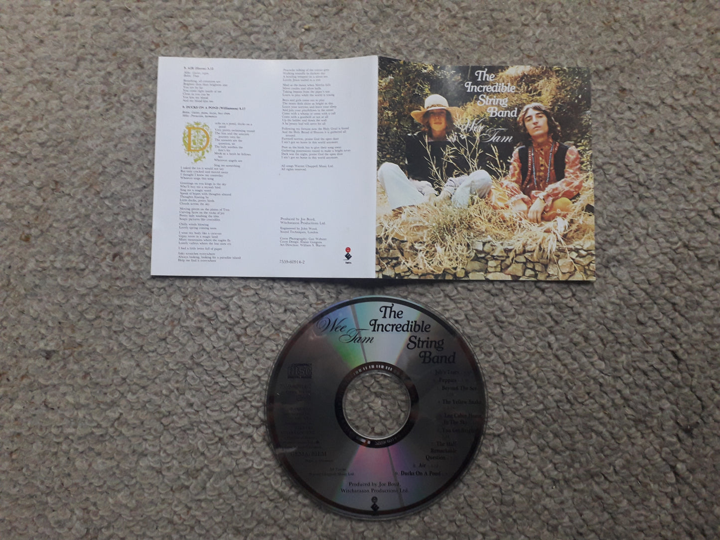 Incredible String Band-Wee Tam CD(7559-60914-2)
