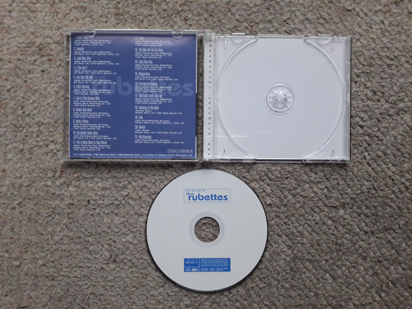 Rubettes-The Very Best Of The Rubettes CD (554 331-2)