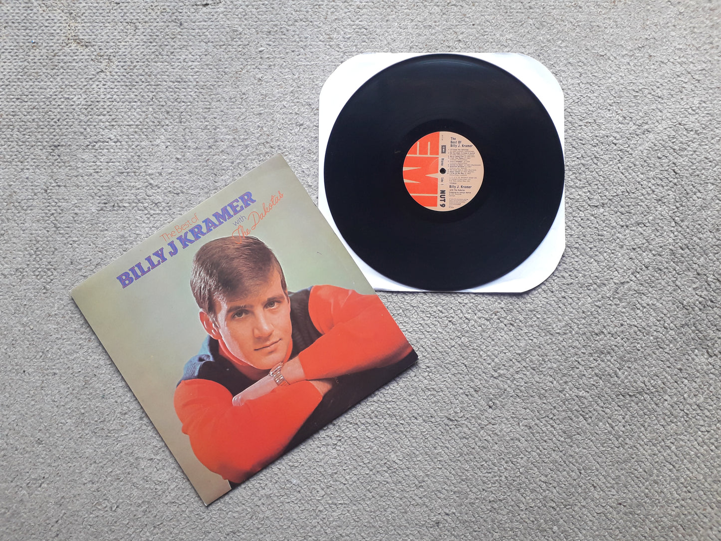 Billy J Kramer- The Best Of Billy J Kramer With The Dakotas LP (NUT 9 Mono)