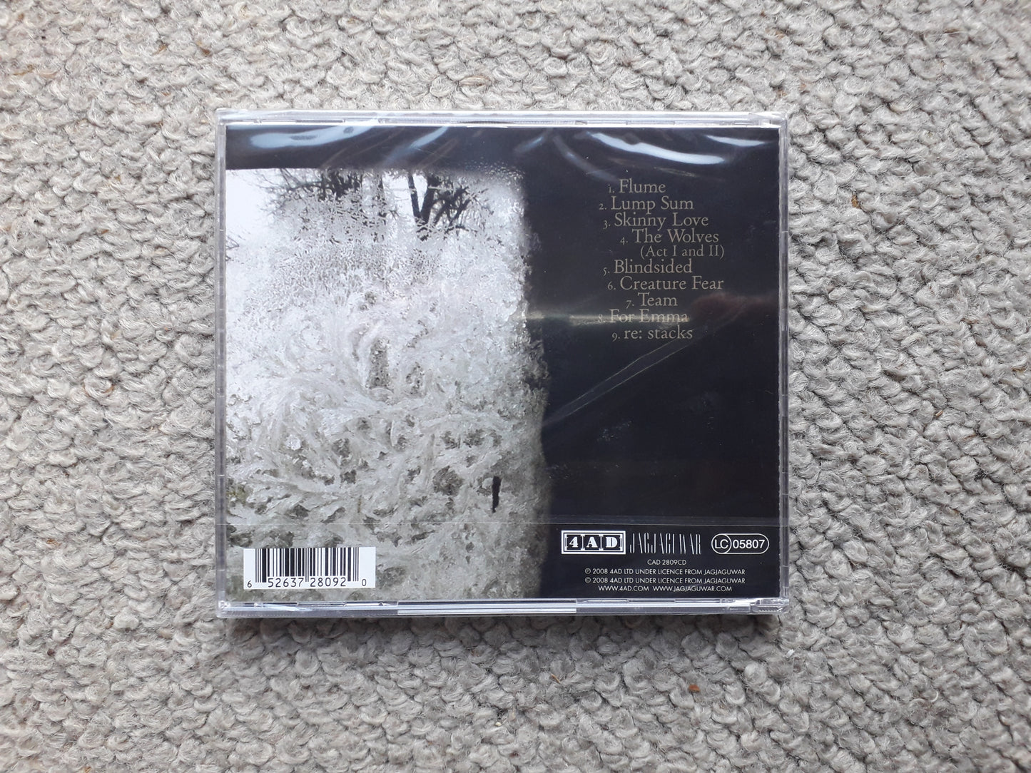 Bon Iver-For Emma, Forever Ago CD (CAD 2809CD) New/Sealed