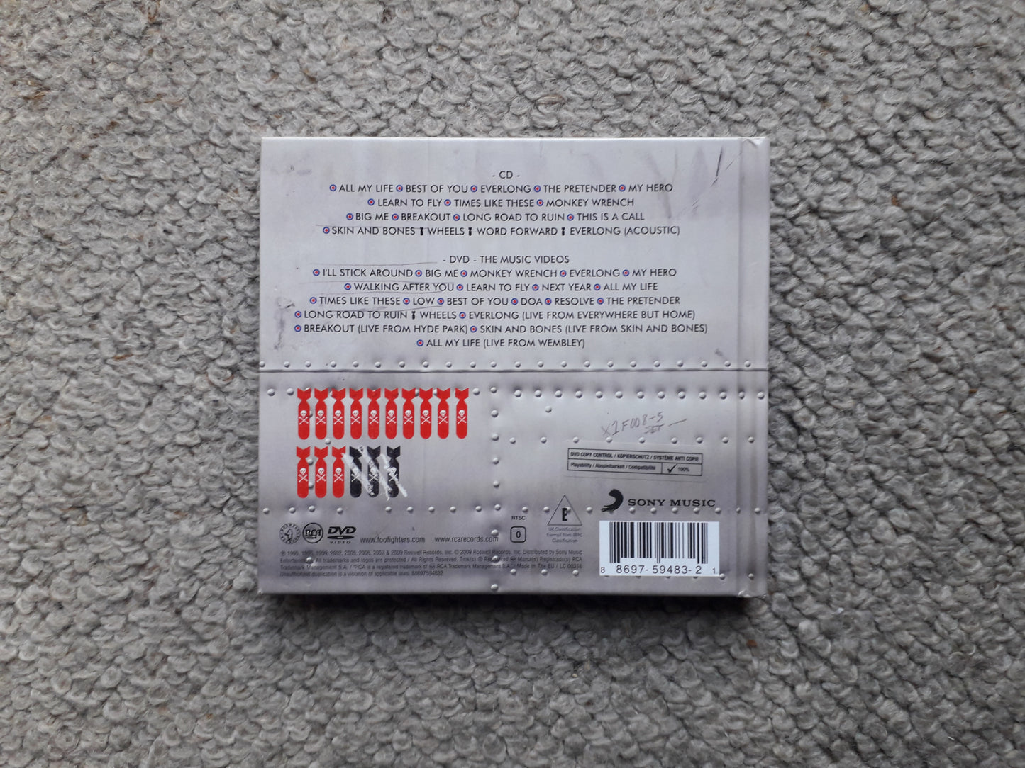 Foo Fighters-Greatest Hits CD/DVD Digibook Set (88697594832)