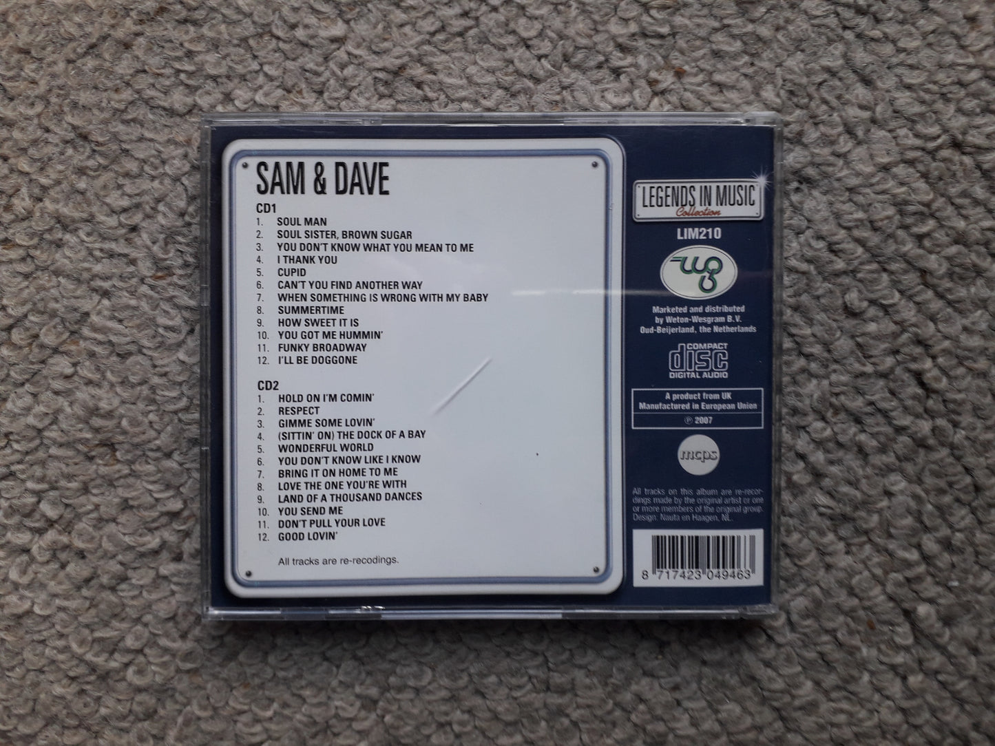 Sam & Dave-Sam & Dave Double CD (LIM210)