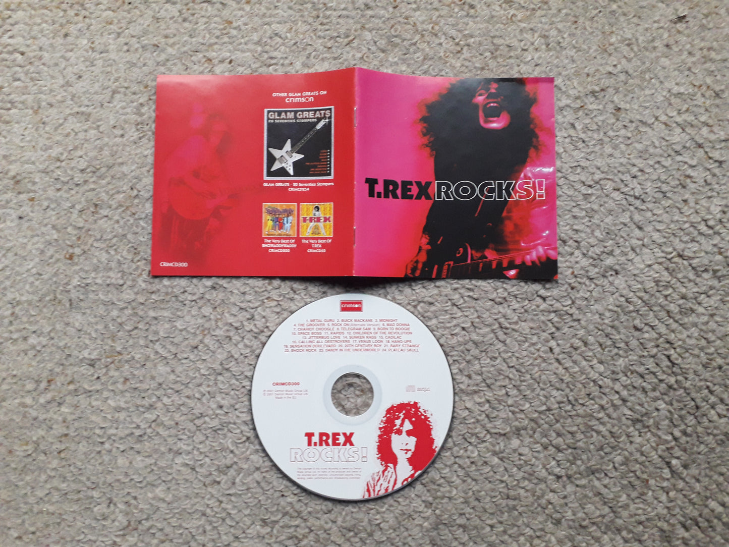 T.Rex-Rock! CD (CRIMCD300)