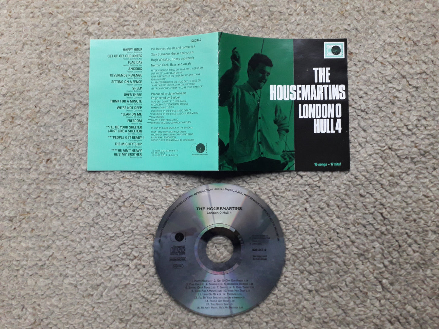 Housemartins-London 0 Hull 4 CD (828 347-2)