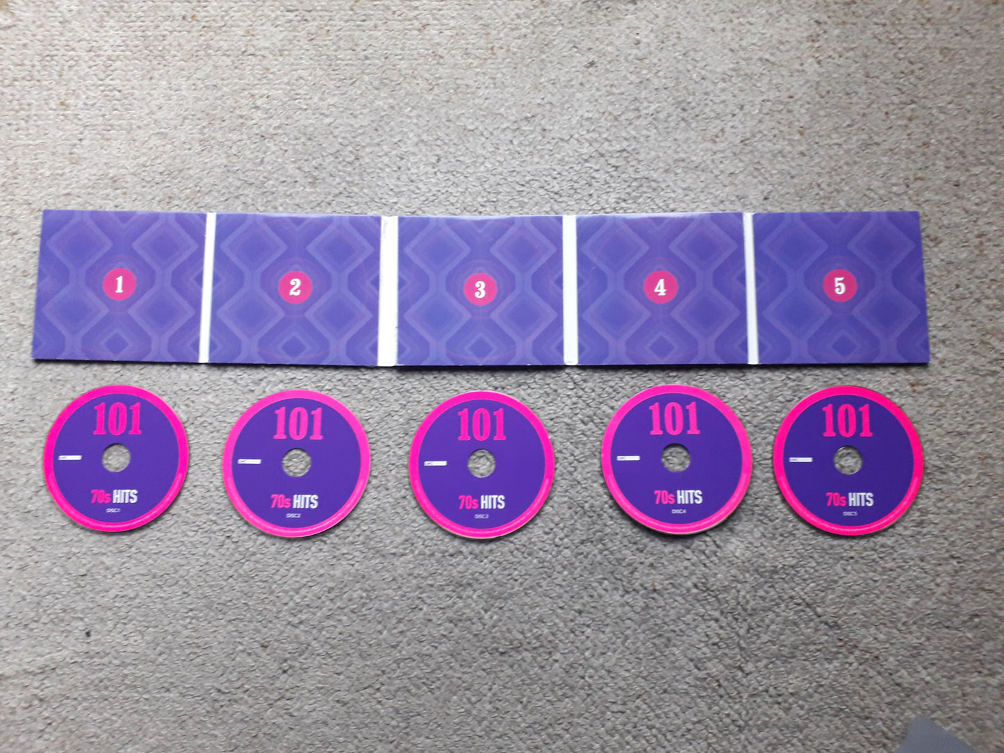 Various – 101 70s Hits 5 CD Set (UMC10102)