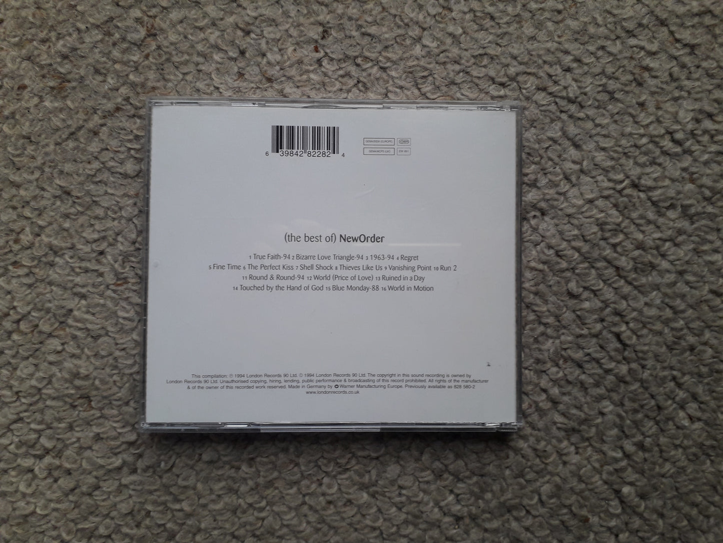 New Order-(The Best Of) New Order CD (3984 28228 2)