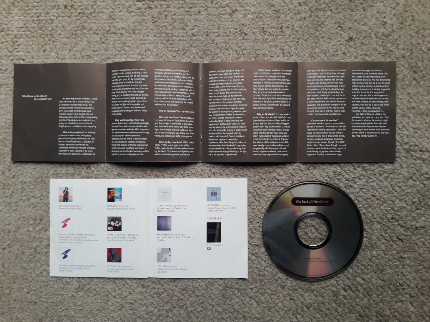 New Order-(The Best Of) New Order CD (3984 28228 2)
