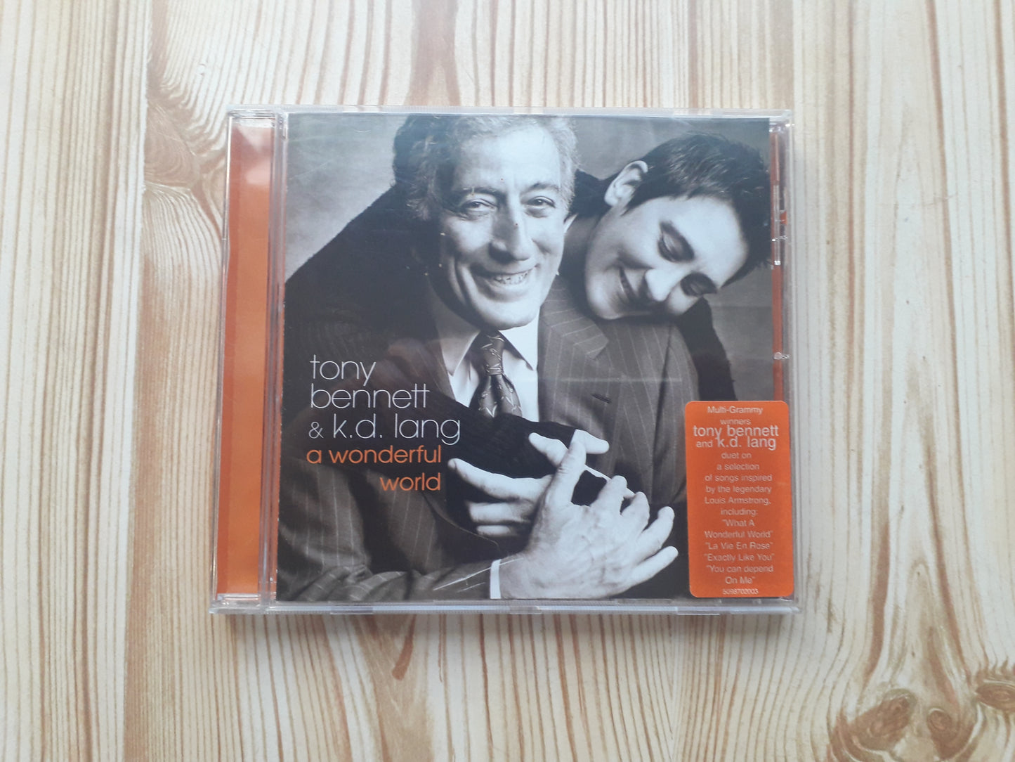 Tony Bennett & k.d. lang–A Wonderful World CD (509870 2)
