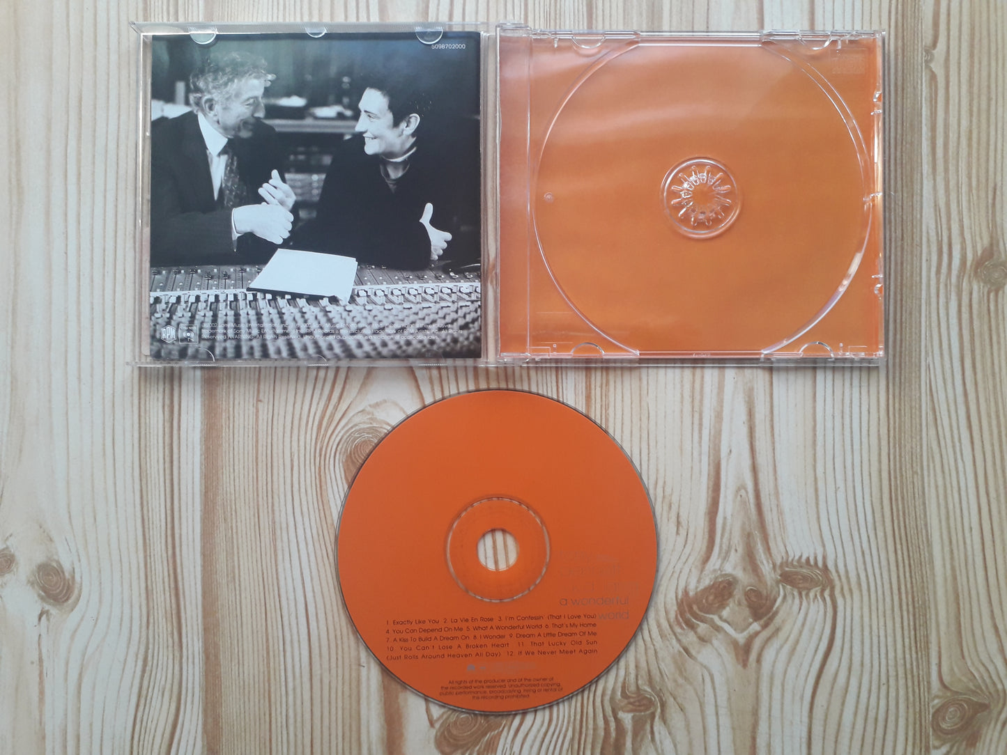 Tony Bennett & k.d. lang–A Wonderful World CD (509870 2)
