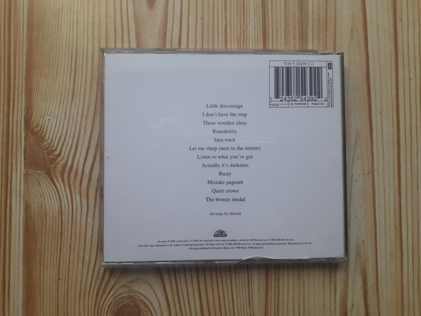 Idlewild-100 Broken Windows CD (724352543922)