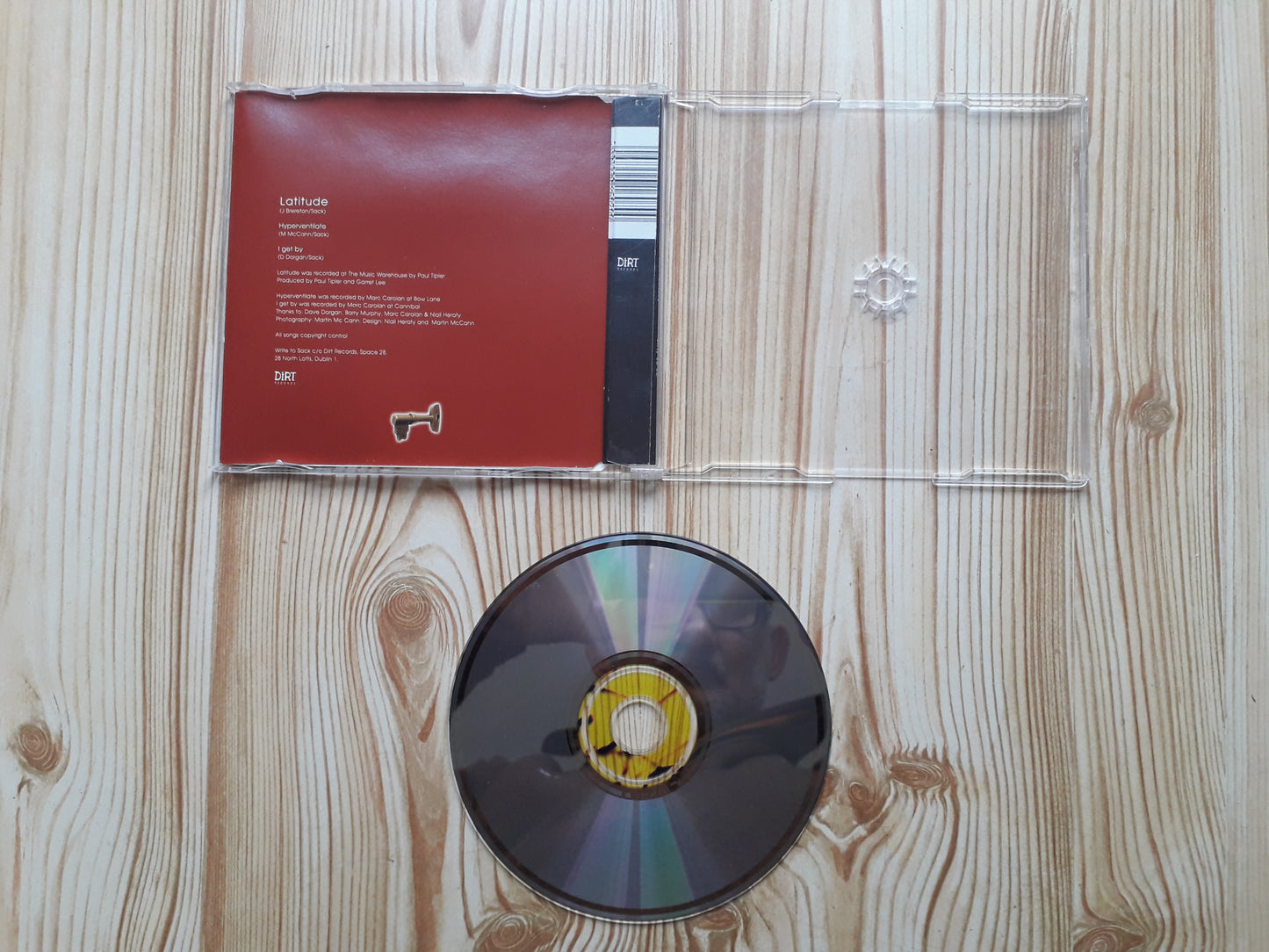 Sack-Lattitude CD EP (Dirty 12 cd)