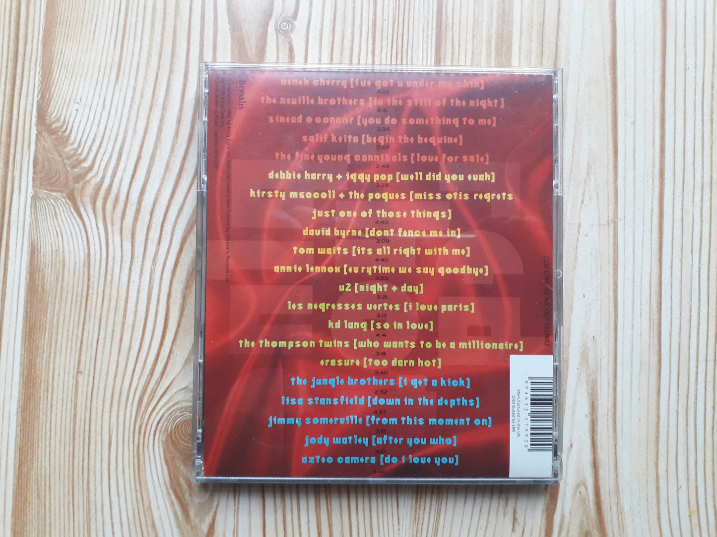 Various-Red, Hot & Blue CD (CCD 1799)