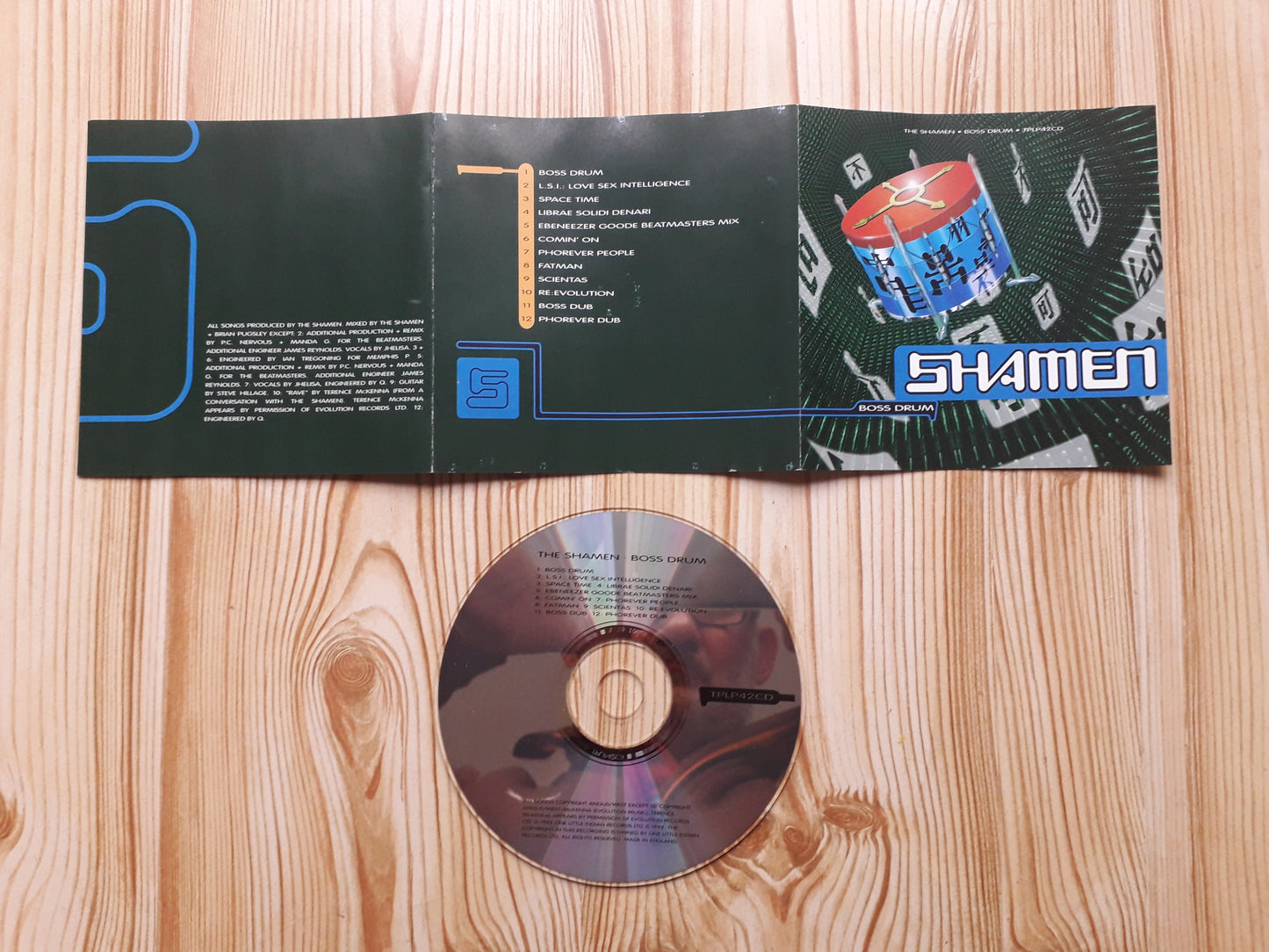 Shamen-Boss Drum CD (TPLP42CD)
