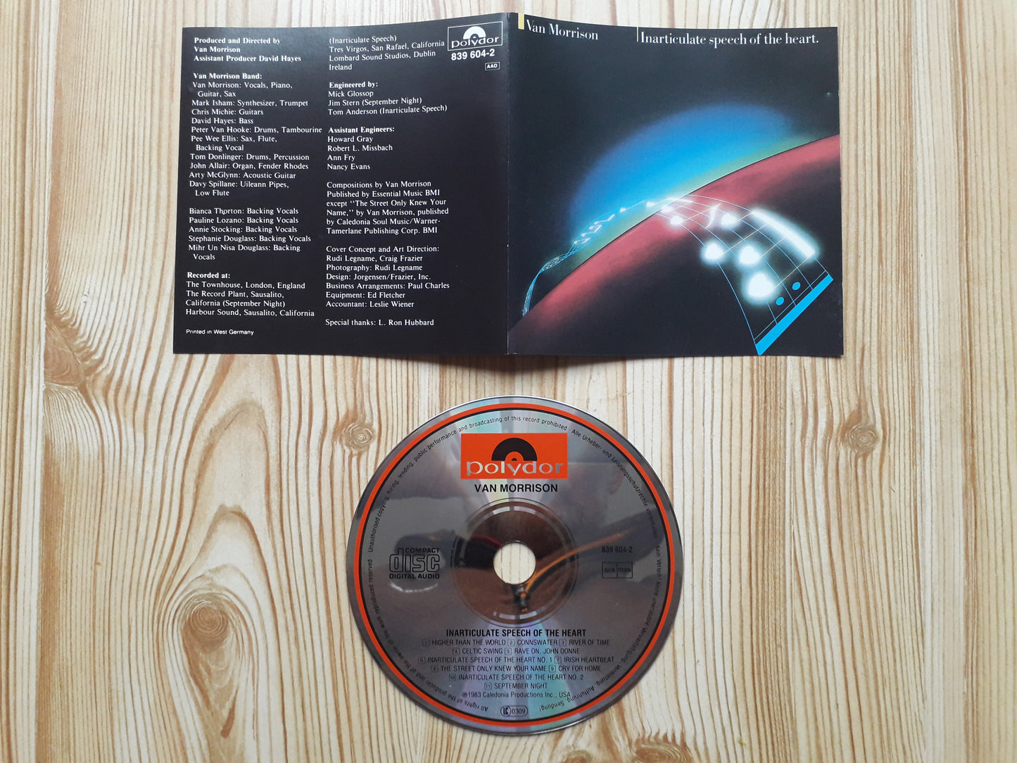 Van Morrison-Inarticulate Speech Of The Heart CD (839 604-2)