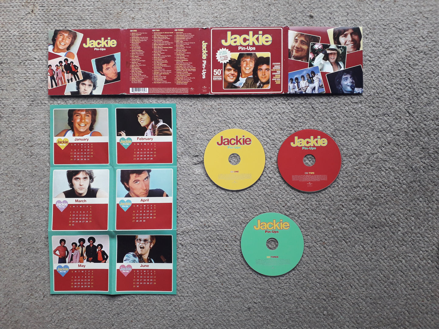 Various-Jackie-Pin-Ups 3 x CD's (UMTV6132)