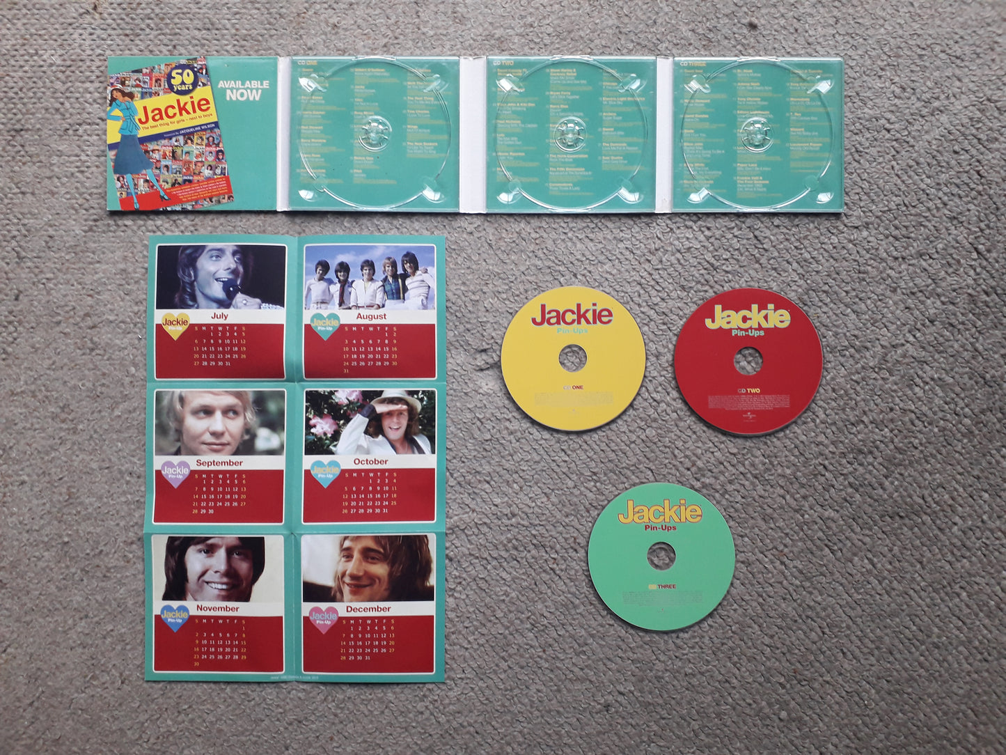 Various-Jackie-Pin-Ups 3 x CD's (UMTV6132)