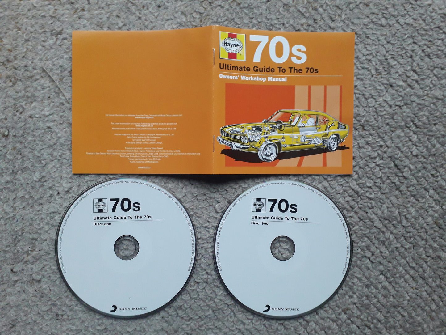 Various–Haynes Ultimate Guide To The 70's 2 x CD (88697925322)