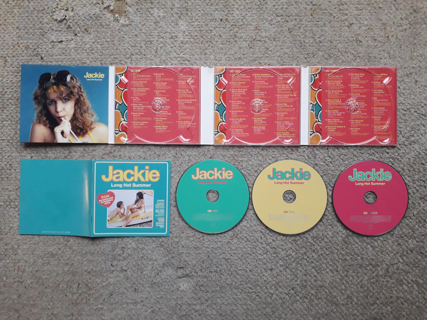 Various-Jackie-Long Hot Summer 3 x CD (5352456)