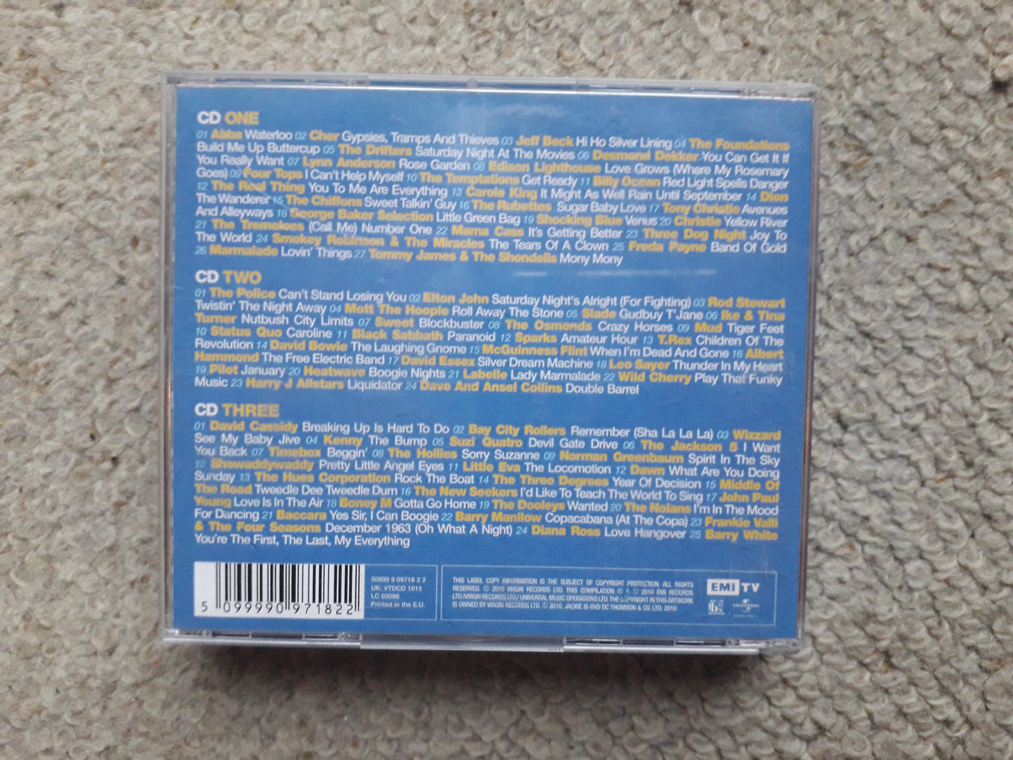 Various-Jackie-The Party Album 3 x CD's (VTDCD1015)