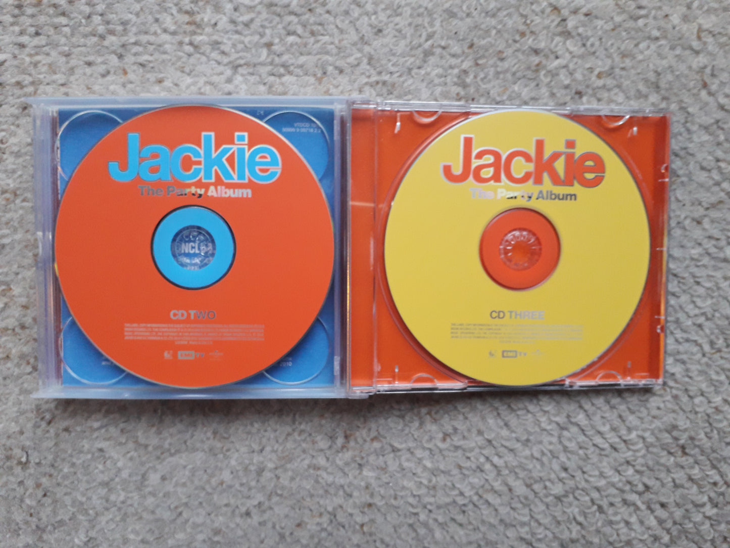 Various-Jackie-The Party Album 3 x CD's (VTDCD1015)