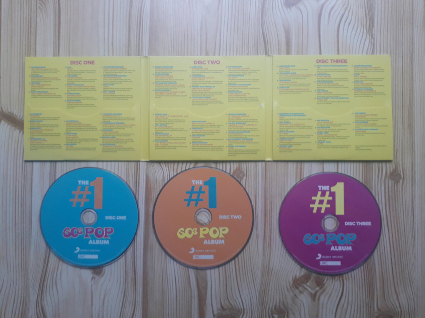 Various–The #1 60s Pop Album 3 X CD (19075953152)