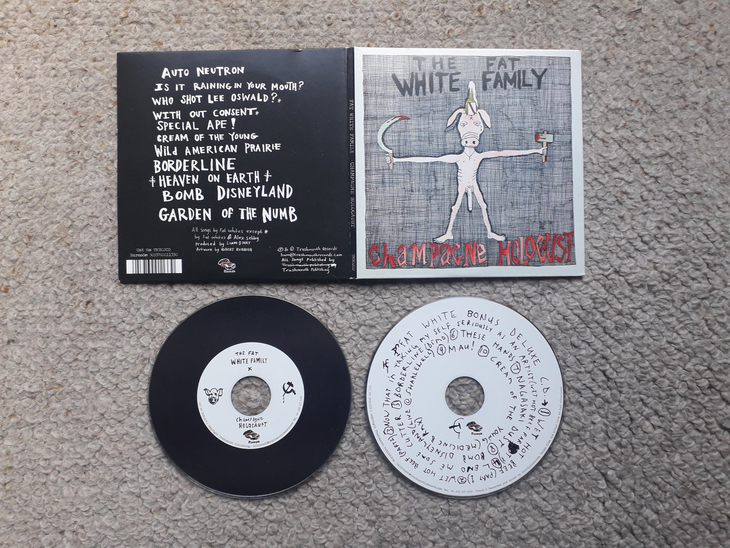 Fat White Family-Champagne Holocaust Deluxe 2 X CD (TMRO2CD)