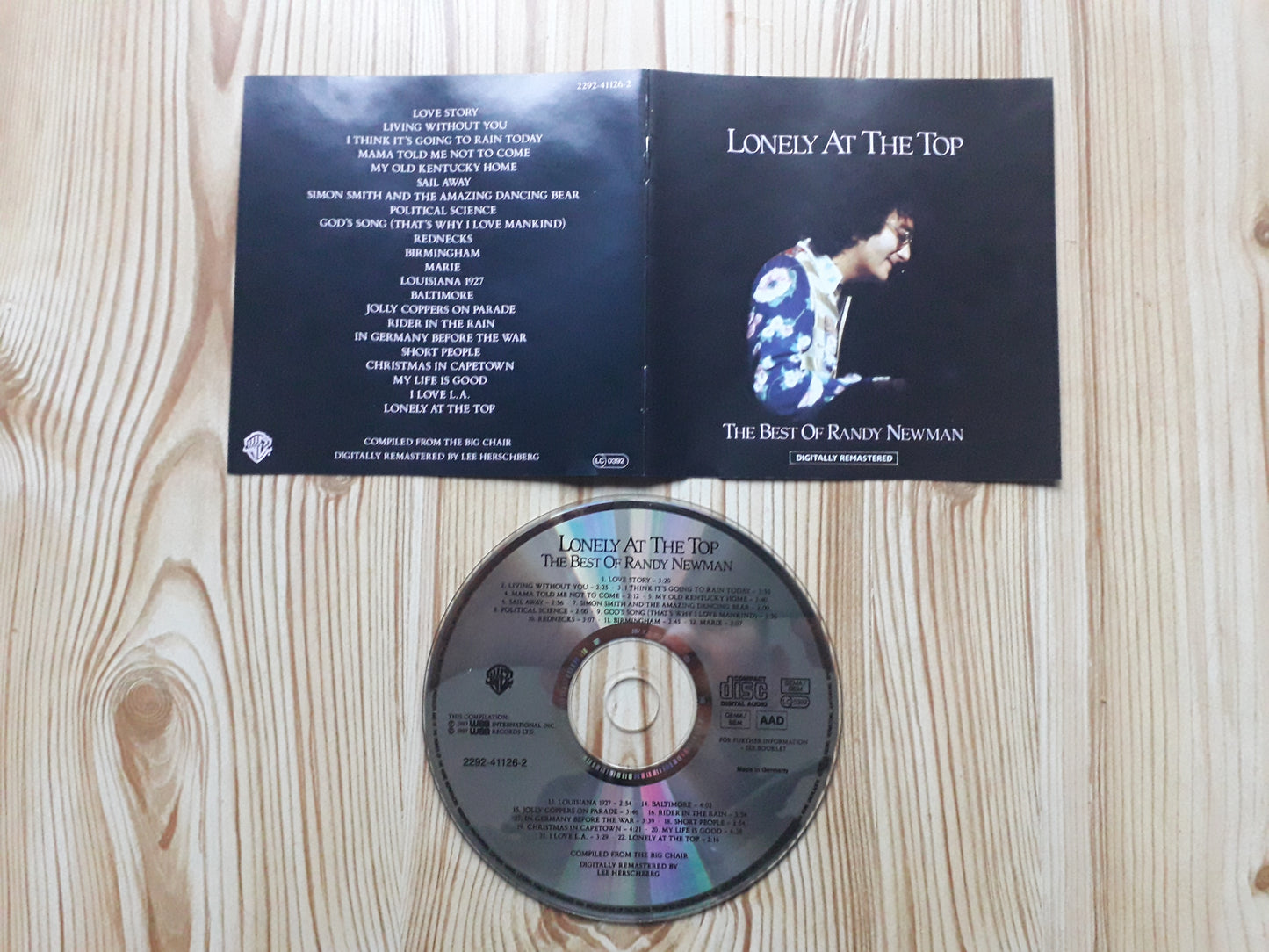 Randy Newman-Lonely At The Top (The Best Of Randy Newman) CD (2292-41126-2)