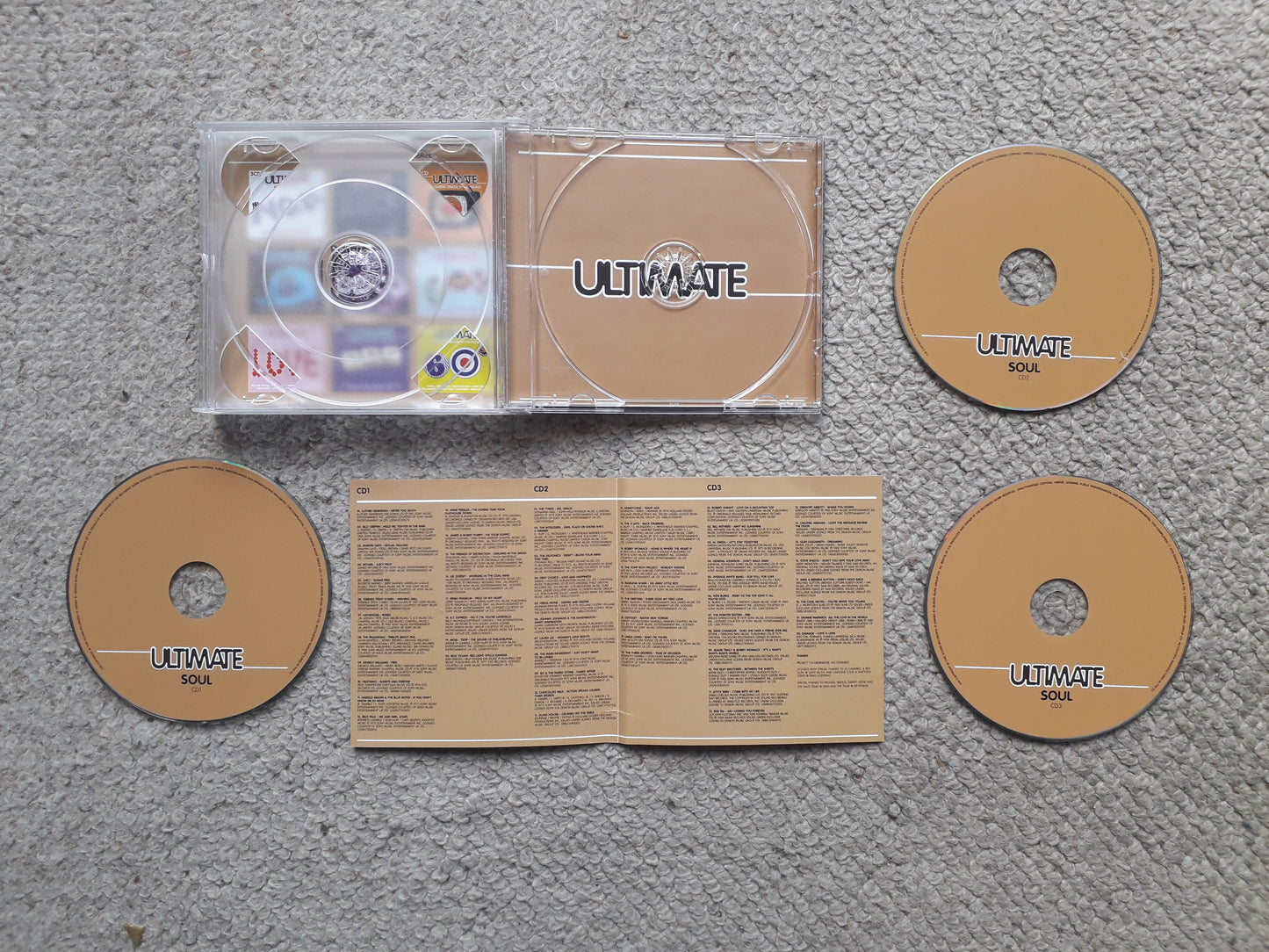 Various–Ultimate Soul (60 Smooth Soul Classics) 3 X CD (MCCDULT014)
