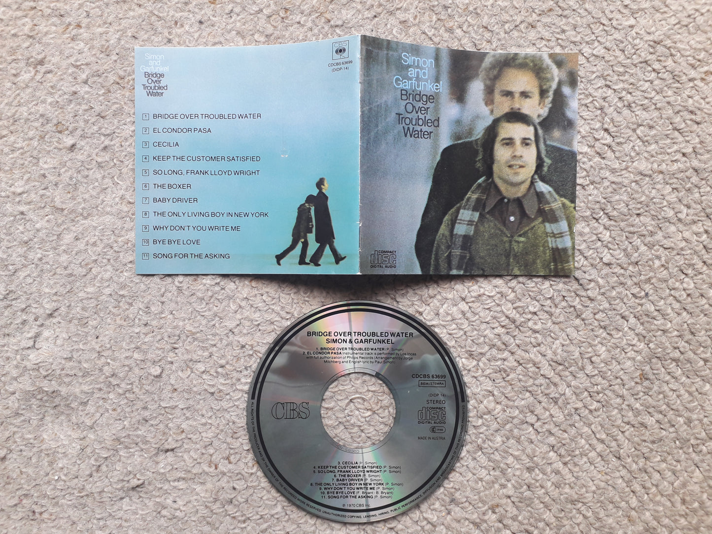 Simon & Garfunkel-Bridge Over Troubled Water CD (CDCBS 63699)