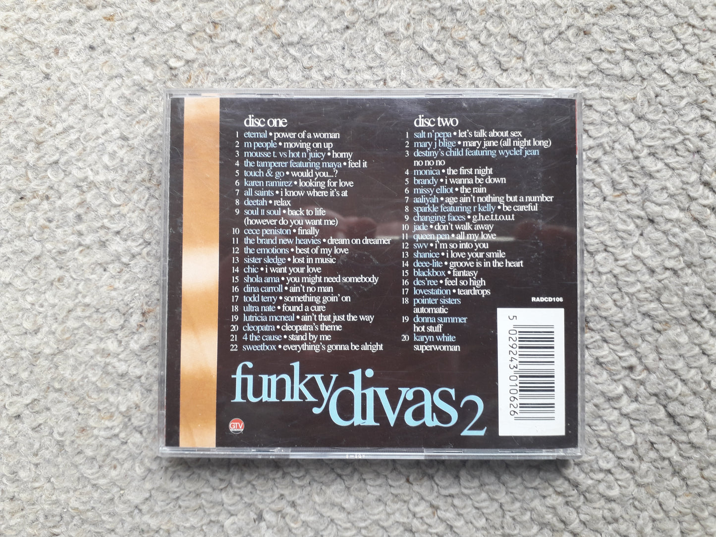 Various-Funky Divas 2 Double CD (RADCD106)