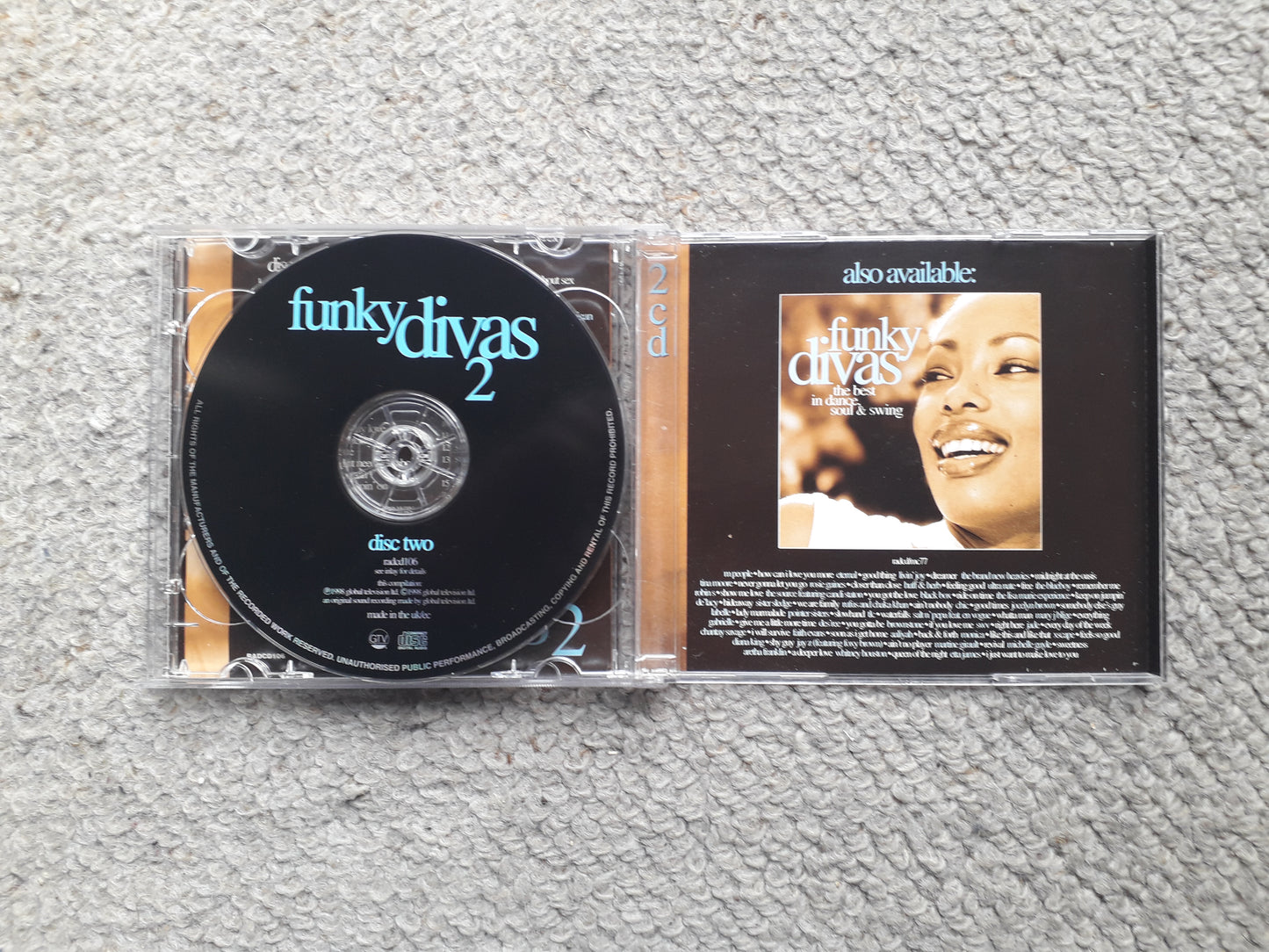 Various-Funky Divas 2 Double CD (RADCD106)