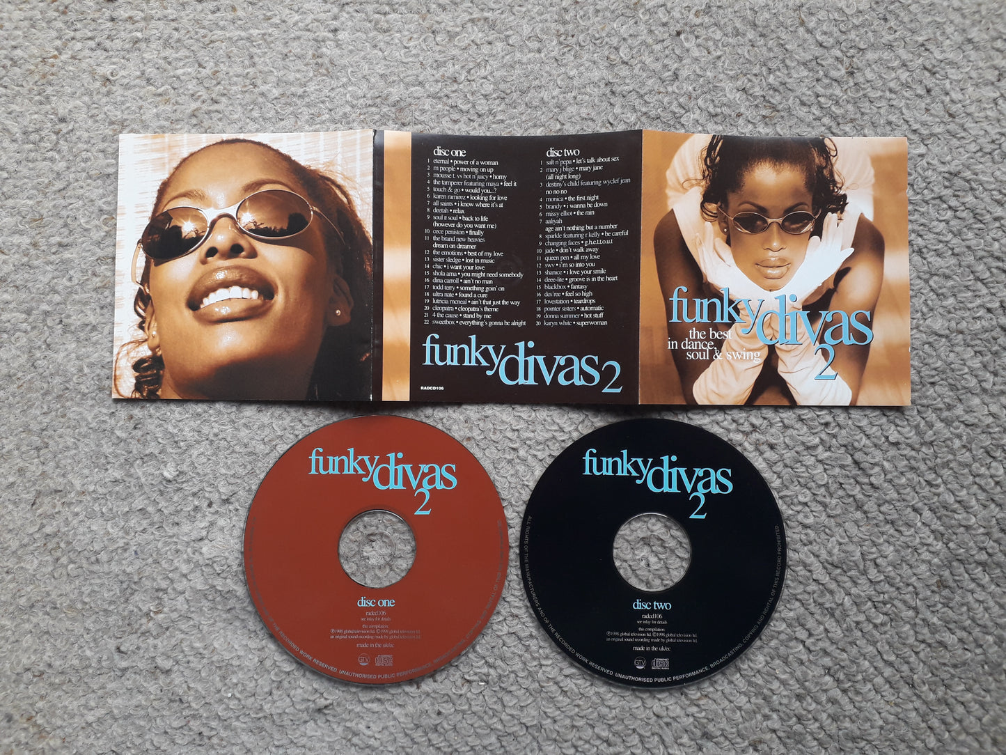 Various-Funky Divas 2 Double CD (RADCD106)