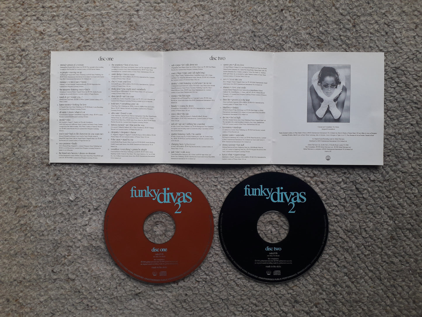 Various-Funky Divas 2 Double CD (RADCD106)
