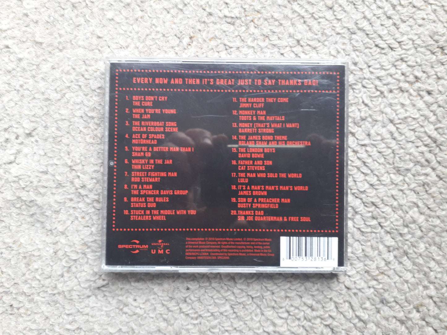 Various-Thanks Dad CD (SPEC2045)