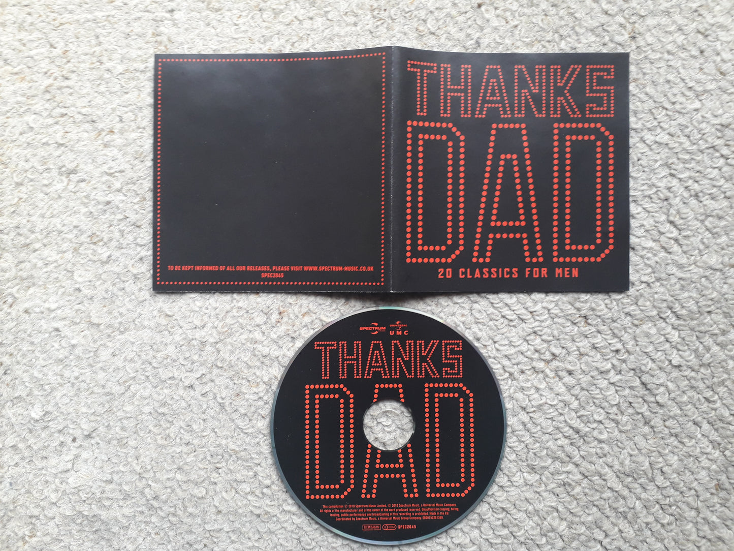 Various-Thanks Dad CD (SPEC2045)