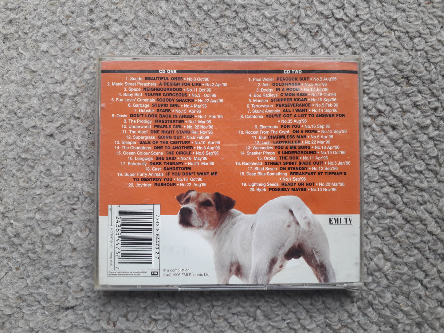 Various–The Dog's....! Double CD (7243 8 54473 2 7)