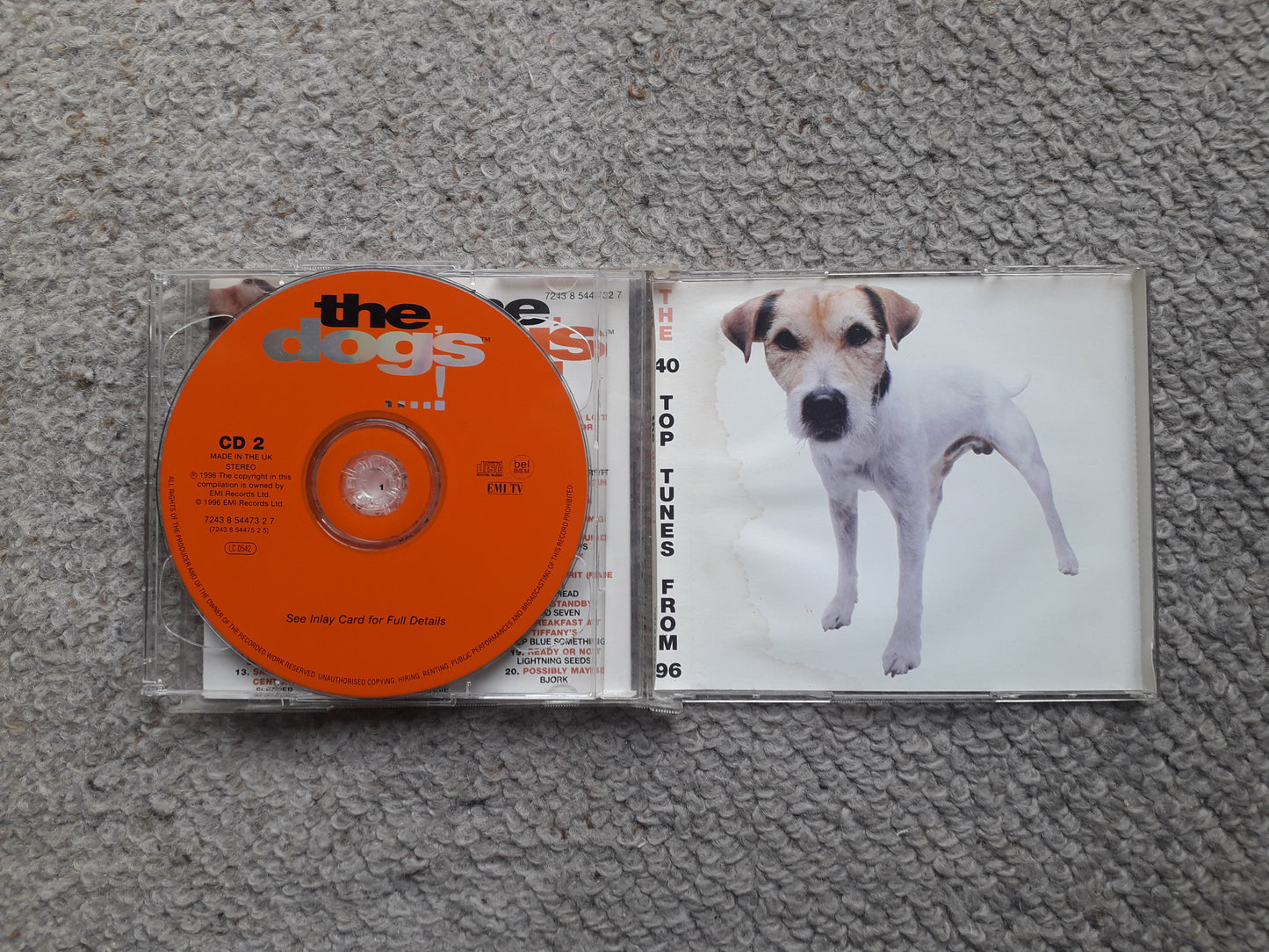 Various–The Dog's....! Double CD (7243 8 54473 2 7)