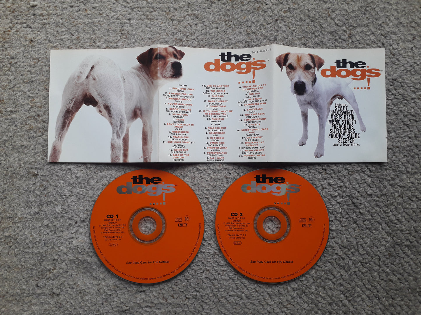 Various–The Dog's....! Double CD (7243 8 54473 2 7)