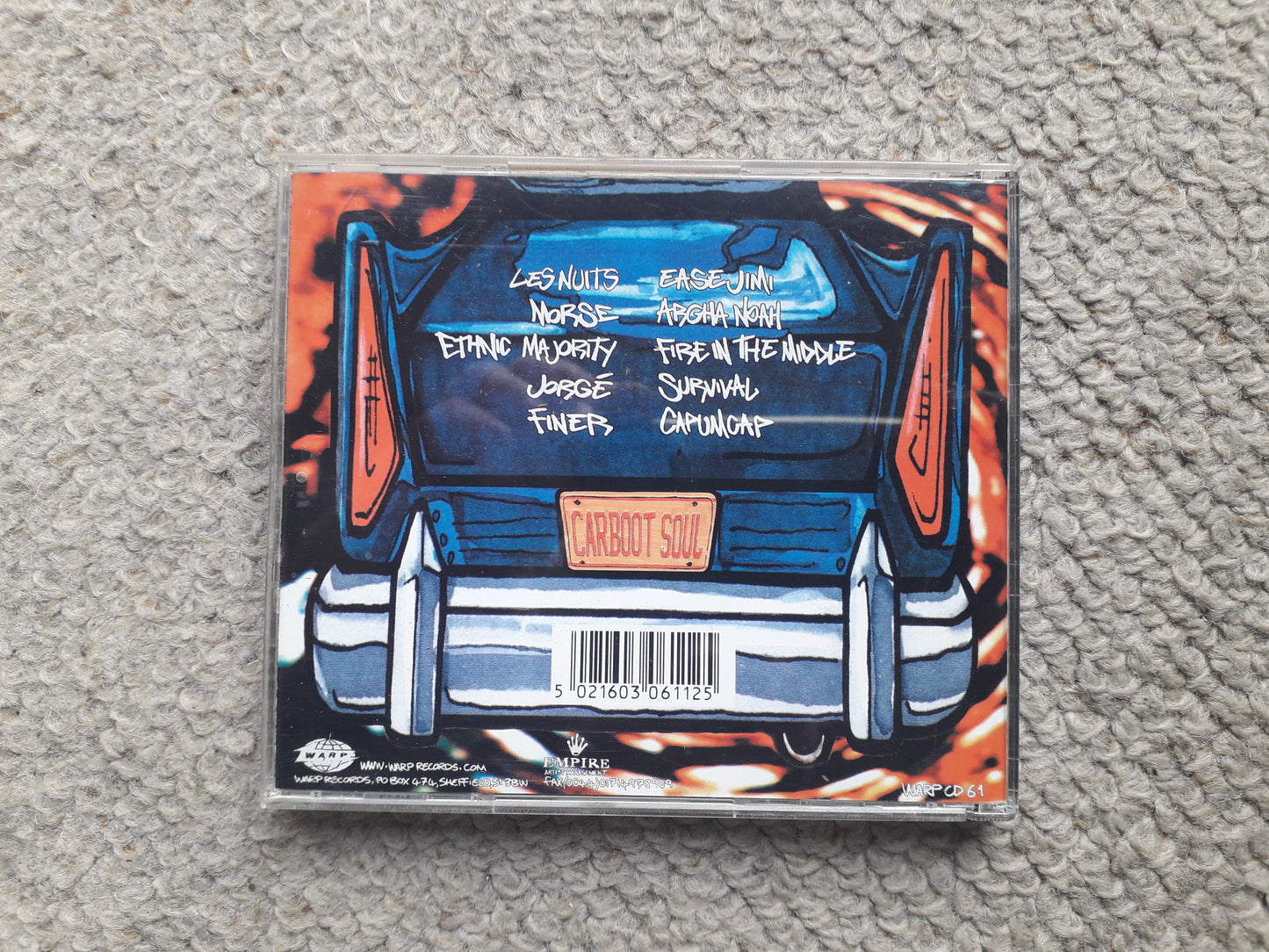 Nightmares On Wax-Carboot Soul CD (WARP CD 61)