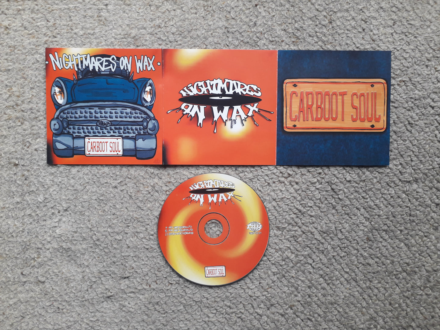 Nightmares On Wax-Carboot Soul CD (WARP CD 61)