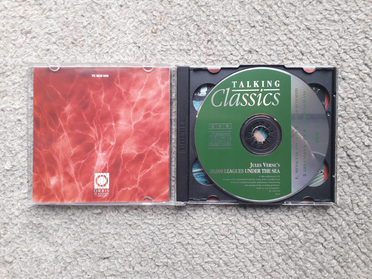 Jules Verne's-20,000 Leagues Under The Sea double CD (TC NCD 050) Read By Alex Jennings
